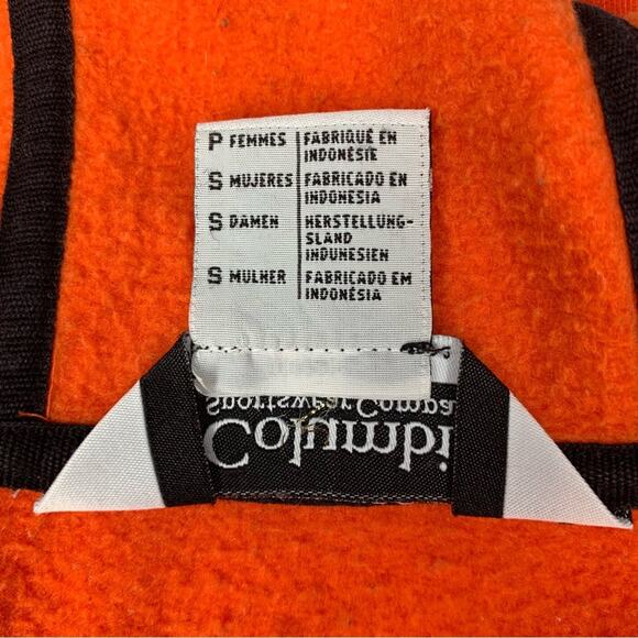 Columbia Beavers Hoodie Orange  Zipper Down Two Front Pockets Size S - Picture 12 of 13